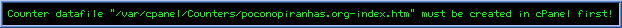 Piranha Counter